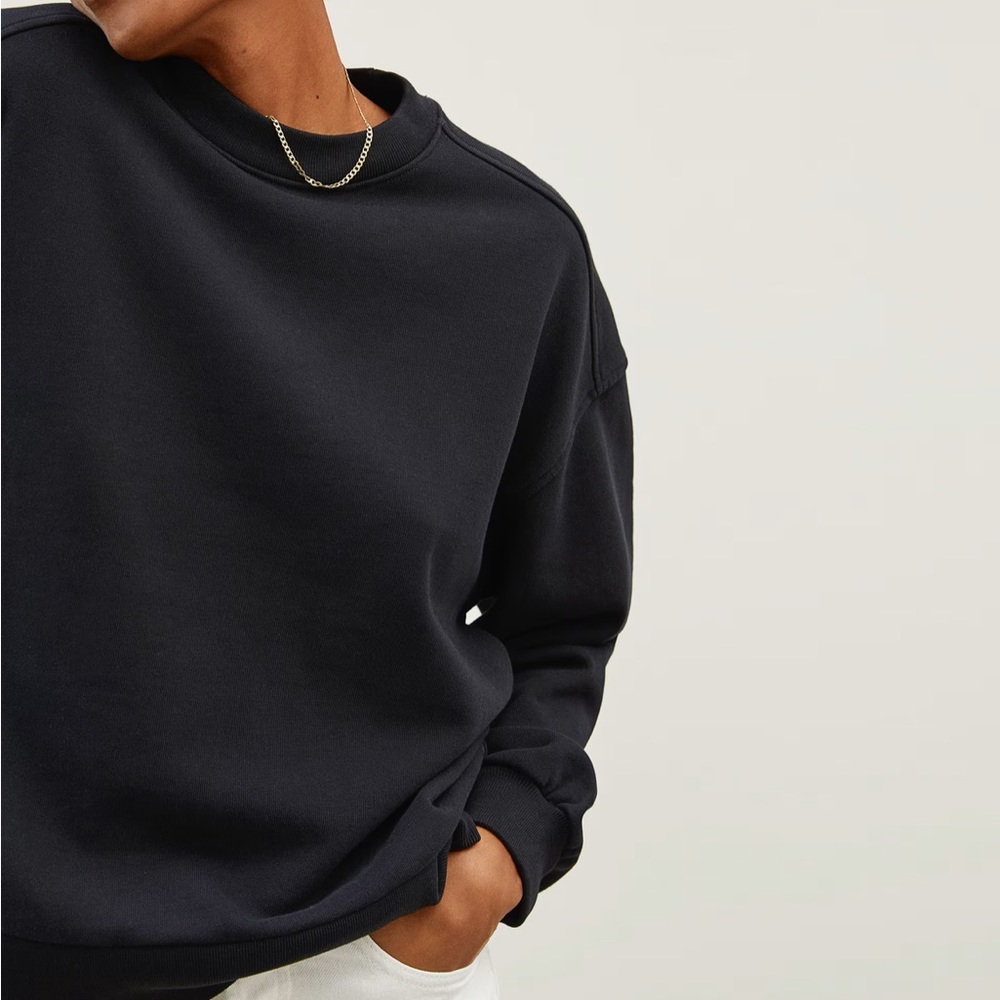 Everlane Track Oversized Crew Sweatshirt